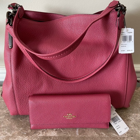 Coach purse with matching wallet